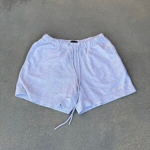 Standard‎ Cloth Men Heather Gray Cotton Sweat Shorts Size Small